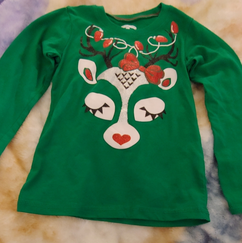 ⚡4 for $15⚡XS 4/5 Green Holiday Shirt